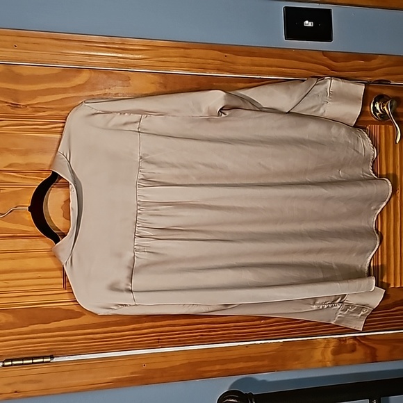 Torrid Satin Button Up Long Sleeve Shirt - Picture 6 of 6